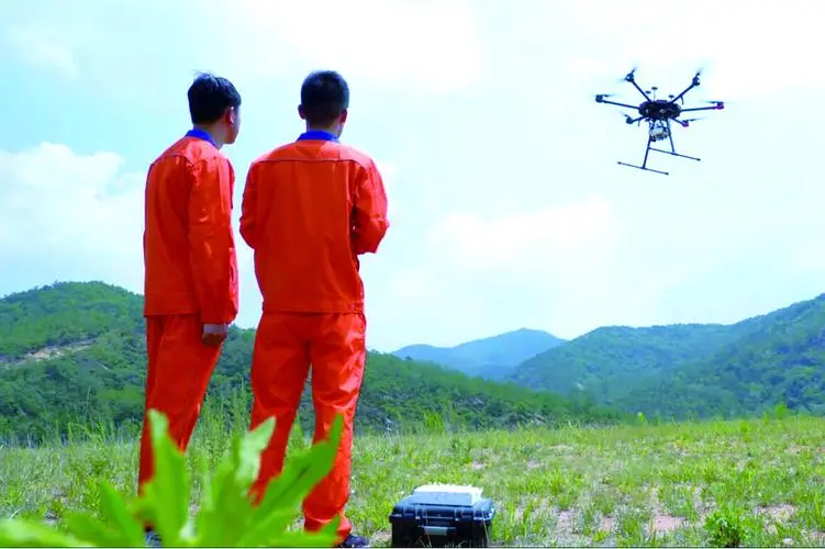 大英无人机倾斜摄影巡检拍摄